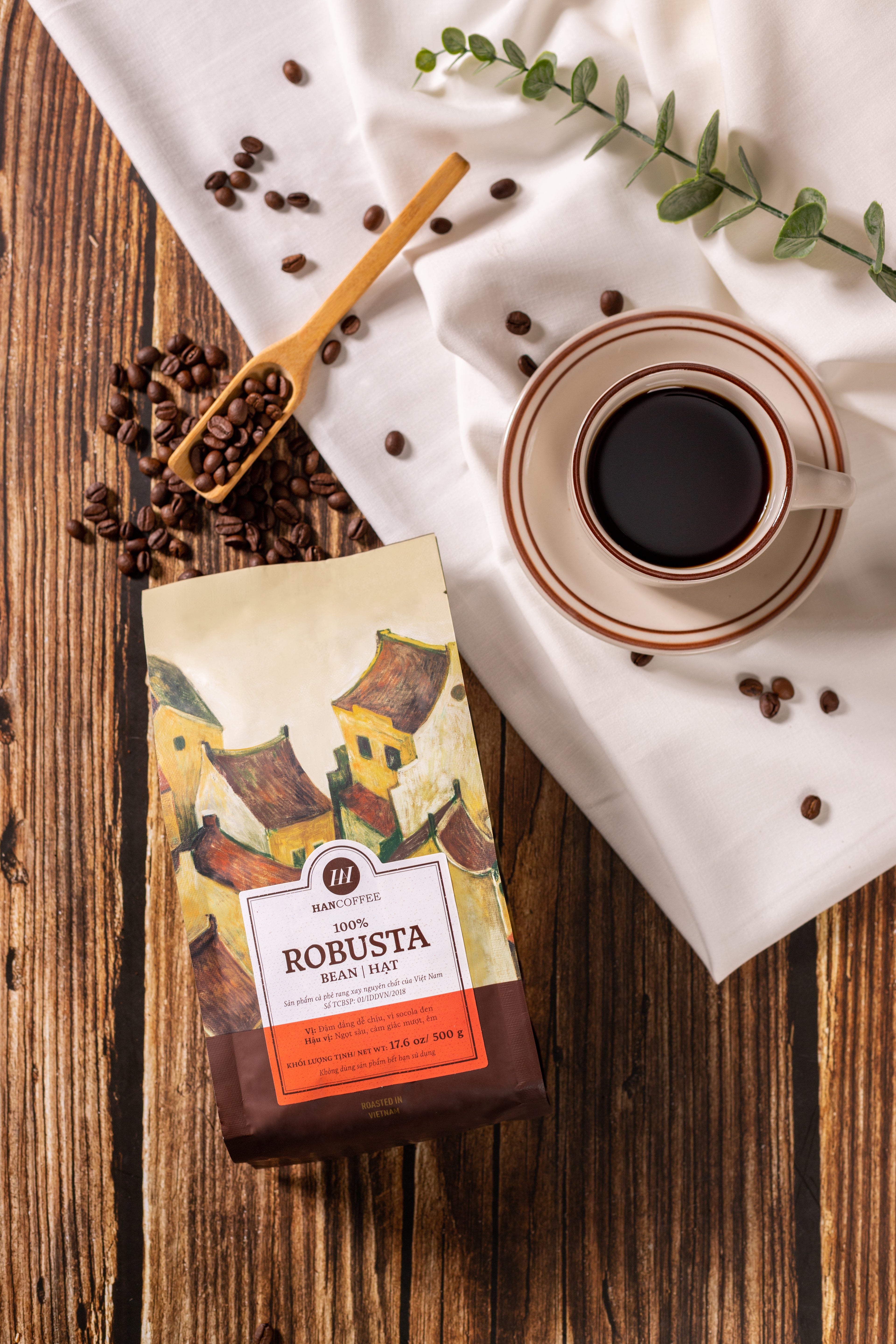Café Robusta (100% Robusta) - 500g