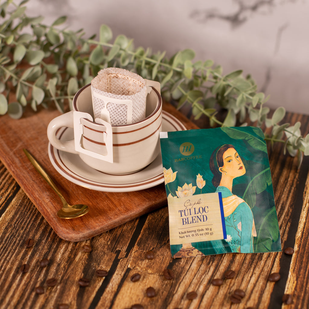 Le Drip Bag Blend (70% Arabica / 30% Robusta) - 10 sachets
